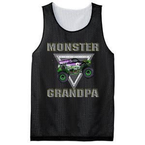 Monster Truck Grandpa Monster Truck Are My Jam Truck Lovers Mesh Reversible Basketball Jersey Tank