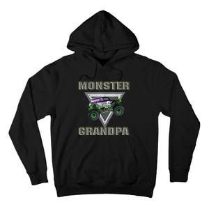 Monster Truck Grandpa Monster Truck Are My Jam Truck Lovers Tall Hoodie