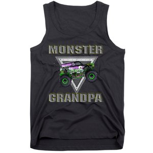 Monster Truck Grandpa Monster Truck Are My Jam Truck Lovers Tank Top