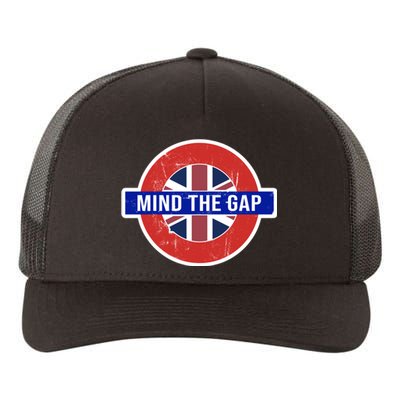 Mind The Gap Great London Vacation Tourist / Travel Gift Yupoong Adult 5-Panel Trucker Hat