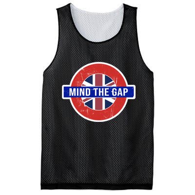 Mind The Gap Great London Vacation Tourist / Travel Gift Mesh Reversible Basketball Jersey Tank