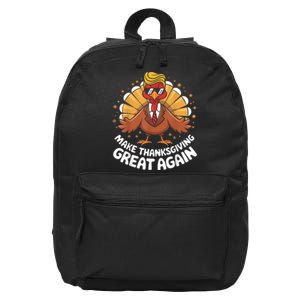 Make Thanksgiving Great Again 16 in Basic Backpack