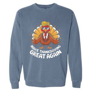 Make Thanksgiving Great Again Garment-Dyed Sweatshirt