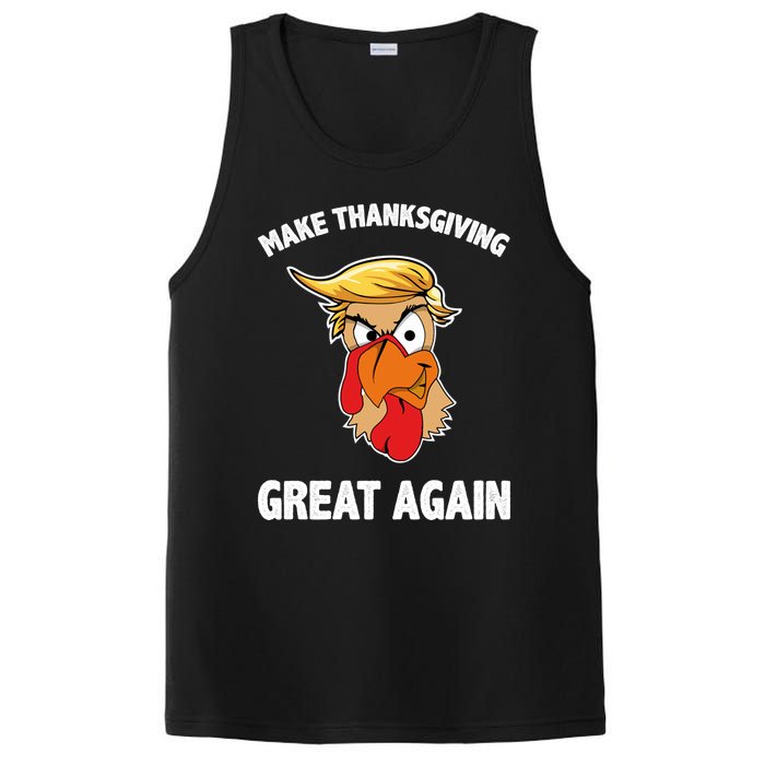 Make Thanksgiving Great Again Donald Trump PosiCharge Competitor Tank