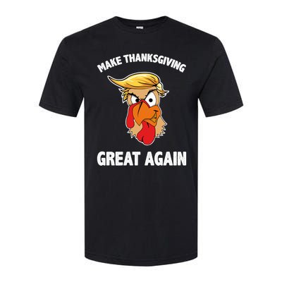 Make Thanksgiving Great Again Donald Trump Softstyle CVC T-Shirt