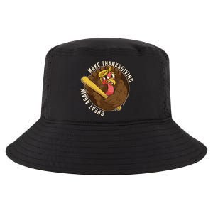 Make Thanksgiving Great Again Pro Trump Turkey Bat Cool Comfort Performance Bucket Hat