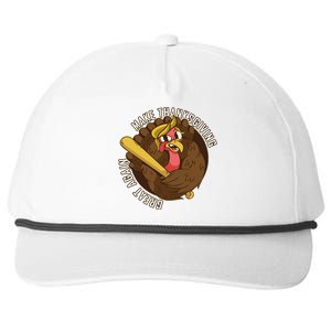 Make Thanksgiving Great Again Pro Trump Turkey Bat Snapback Five-Panel Rope Hat