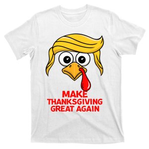 Make Thanksgiving Great Again Trump Turkey Funny T-Shirt