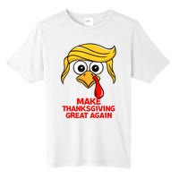 Make Thanksgiving Great Again Trump Turkey Funny Tall Fusion ChromaSoft Performance T-Shirt