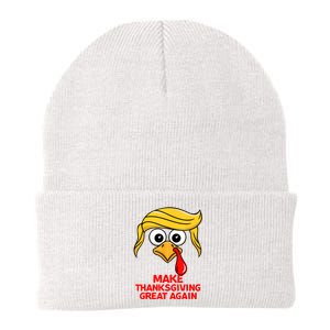 Make Thanksgiving Great Again Trump Turkey Funny Knit Cap Winter Beanie