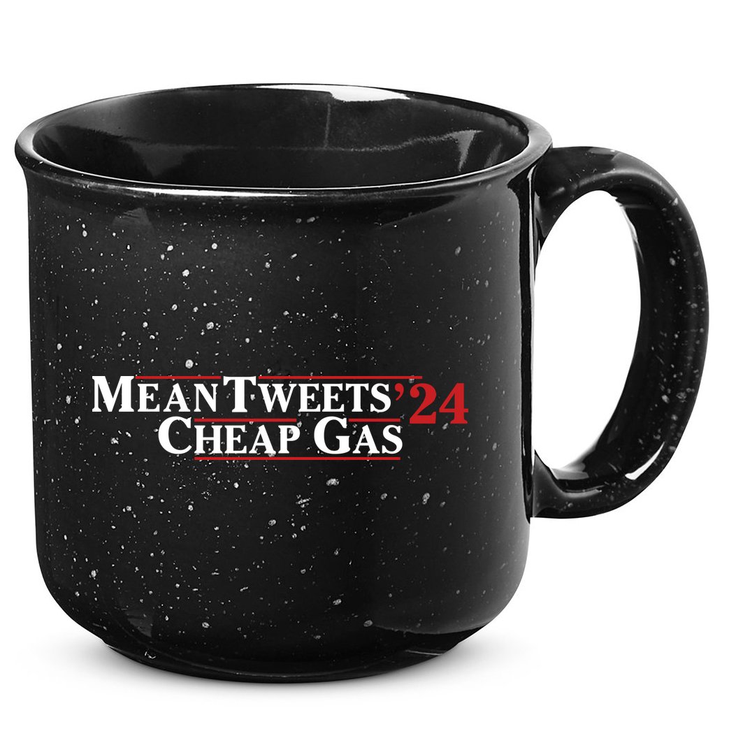 Mean Tweets Gas 2024 15oz Campfire Ceramic Mug