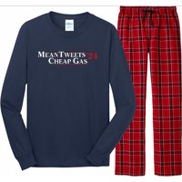 Mean Tweets Gas 2024 Long Sleeve Pajama Set