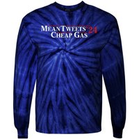 Mean Tweets Gas 2024 Tie-Dye Long Sleeve Shirt