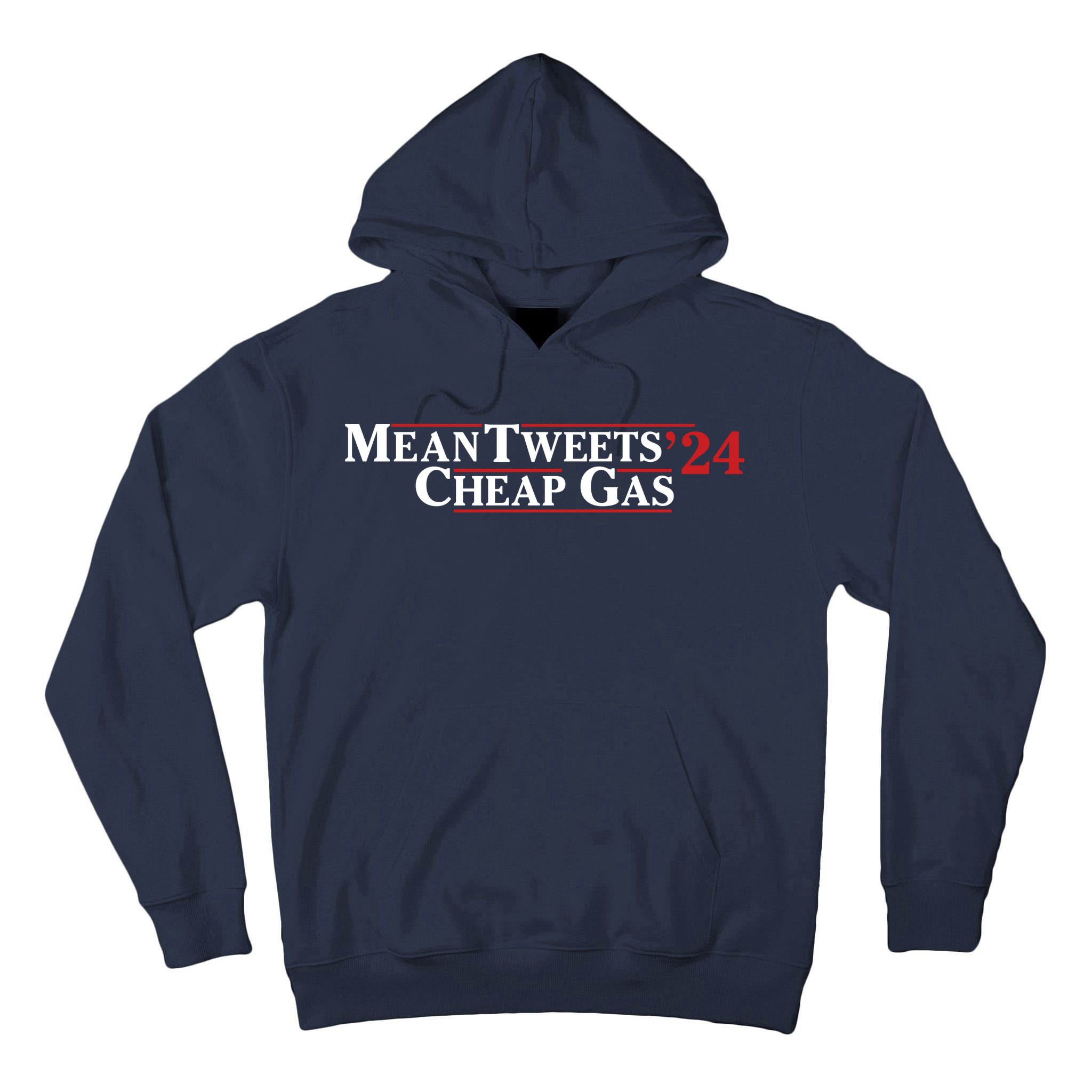 Mean Tweets Gas 2024 Tall Hoodie