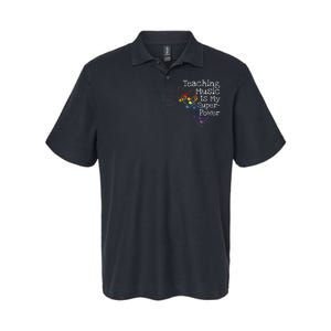 Music Teacher Gift Softstyle Adult Sport Polo