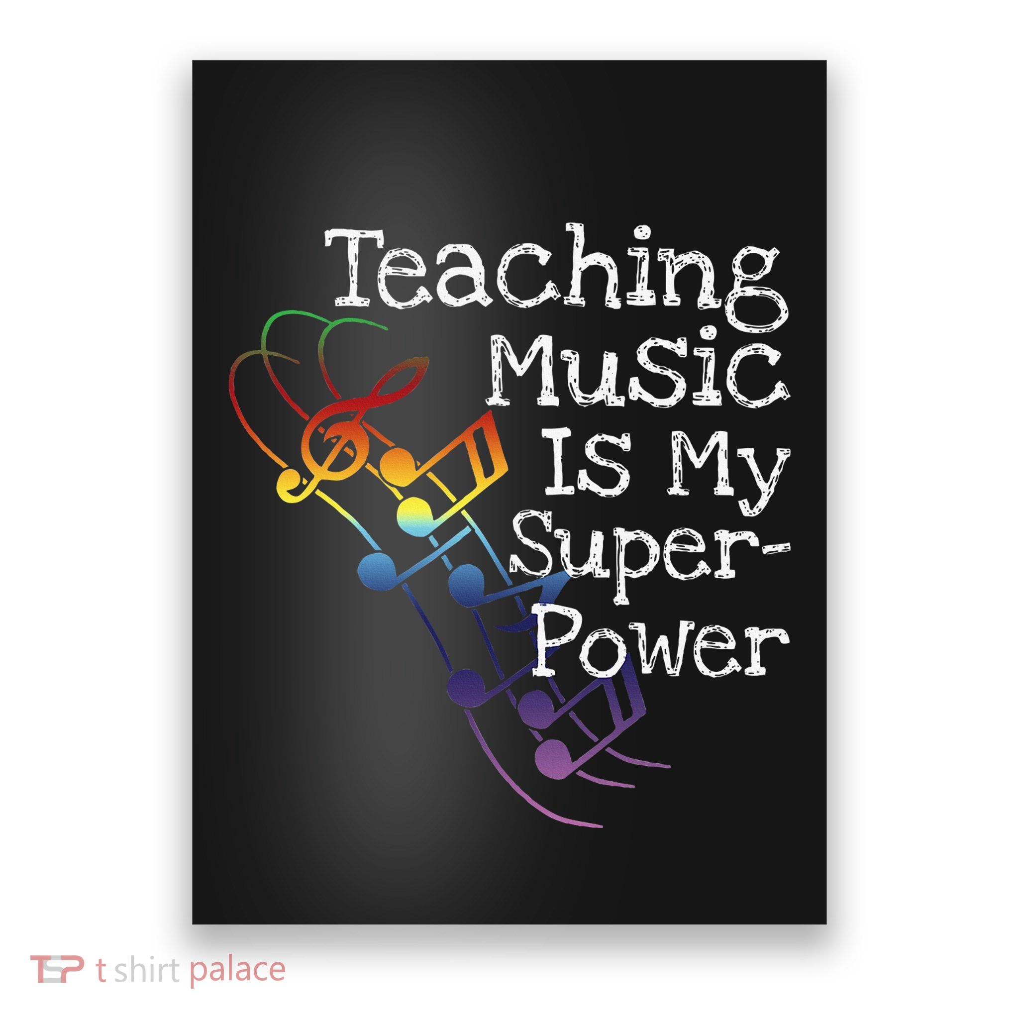 Music Teacher Gift Poster