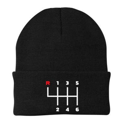 Manual Transmission Gear Shifter Pattern Beanie