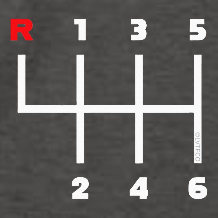 Manual Transmission Gear Shifter Pattern Vector Backpack