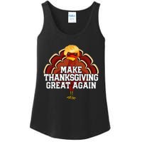 Make Thanksgiving Great Again Trump Turkey Funny 2024 Gift Ladies Essential Tank