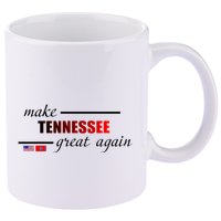 Make Tennessee Great Again 11oz C Handle Ceramic Mug