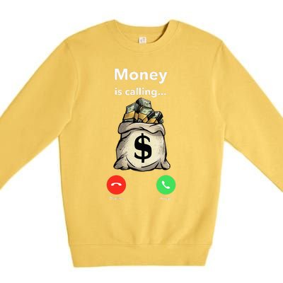 Money The Gang Ster Entrepreneur Christmas Hip Hop Premium Crewneck Sweatshirt