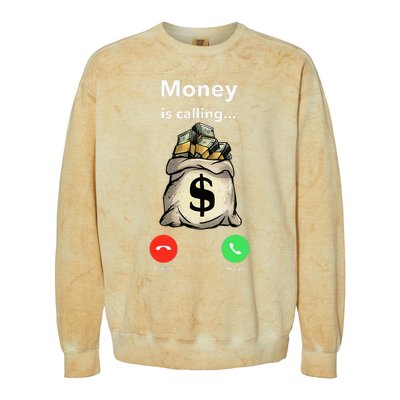 Money The Gang Ster Entrepreneur Christmas Hip Hop Colorblast Crewneck Sweatshirt