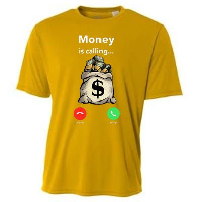 Money The Gang Ster Entrepreneur Christmas Hip Hop Cooling Performance Crew T-Shirt