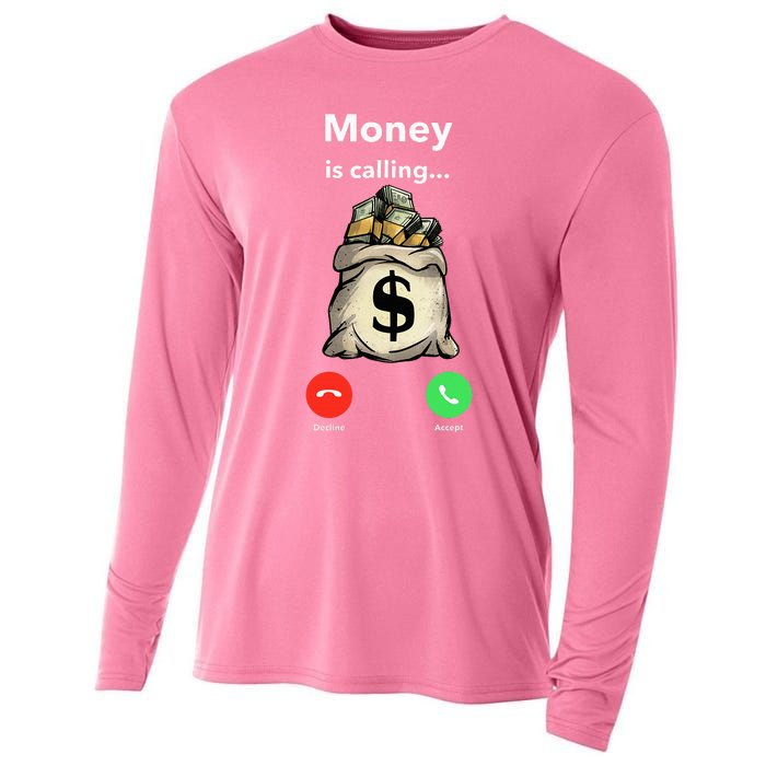 Money The Gang Ster Entrepreneur Christmas Hip Hop Cooling Performance Long Sleeve Crew