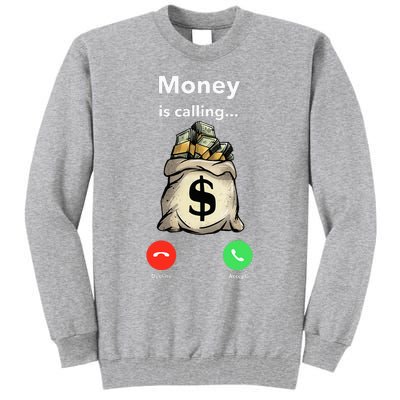 Money The Gang Ster Entrepreneur Christmas Hip Hop Tall Sweatshirt