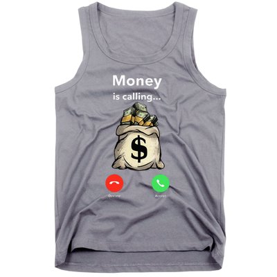 Money The Gang Ster Entrepreneur Christmas Hip Hop Tank Top