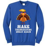 Make Thanksgiving Great Again Trump Holiday Turkey 2024 Sweatshirt