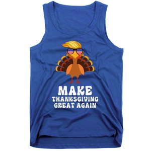 Make Thanksgiving Great Again Trump Holiday Turkey 2024 Tank Top