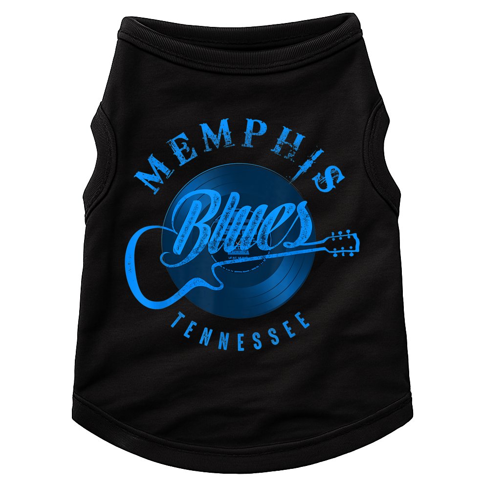 Memphis Tennessee Guitar Vintage Doggie Tank