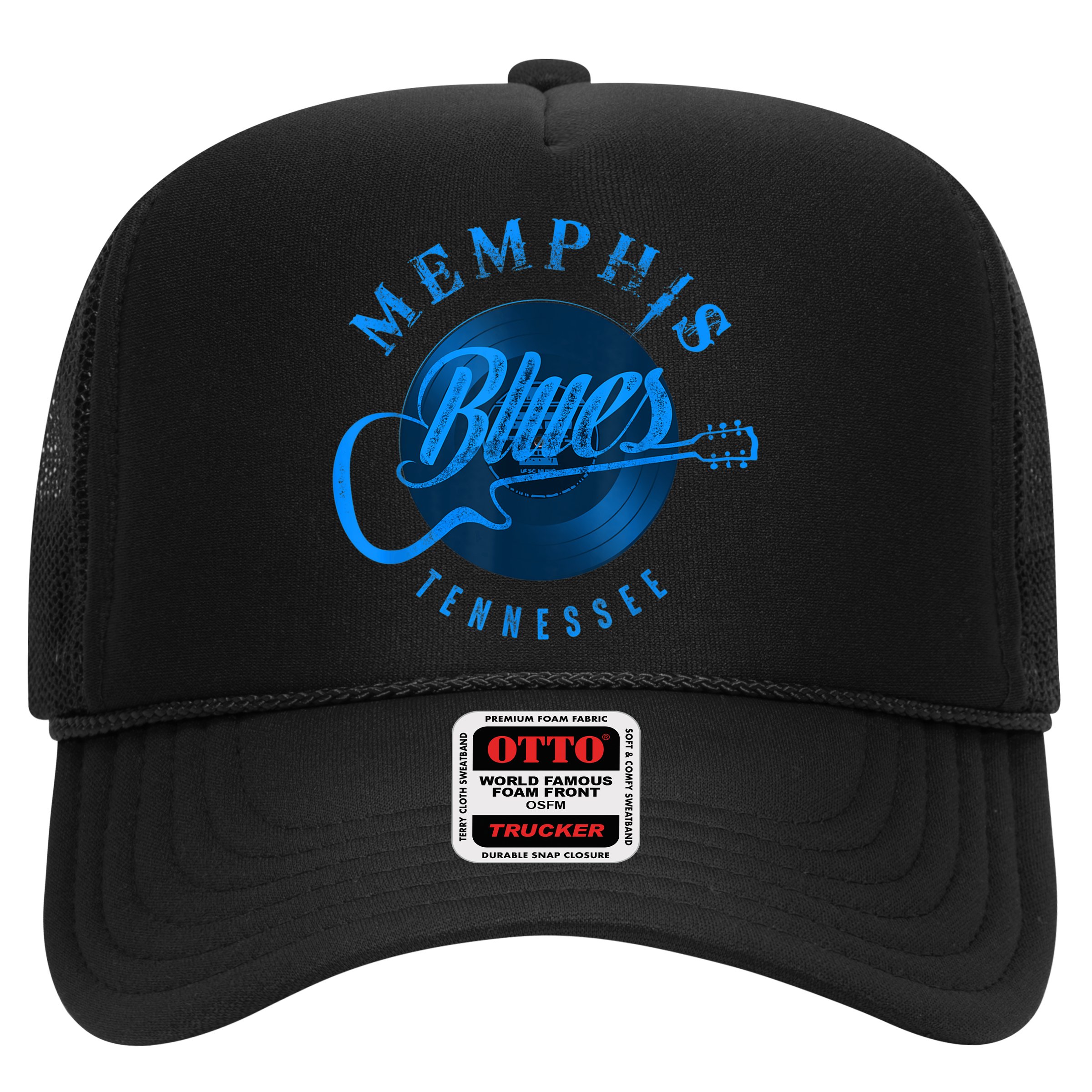 Memphis Tennessee Guitar Vintage Hat