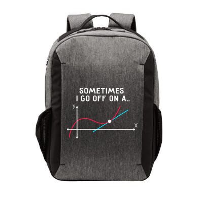 Math Teacher Gifts Sometimes I Go Off On A Tangent Vector Backpack