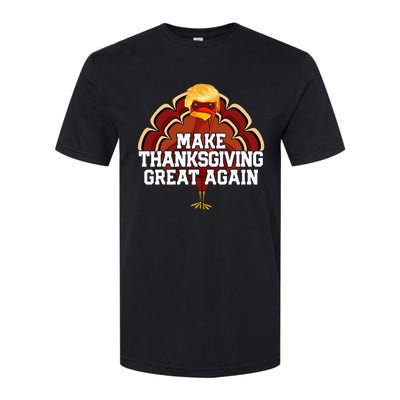 Make Thanksgiving Great Again Trump Softstyle CVC T-Shirt