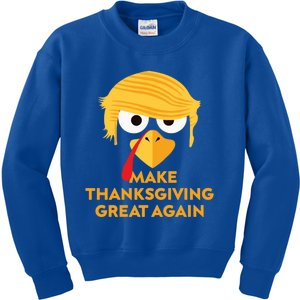 Make Thanksgiving Great Again Gift Kids Sweatshirt