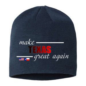 Make Texas Great Again Sustainable Beanie