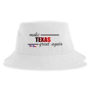 Make Texas Great Again Sustainable Bucket Hat