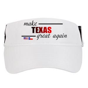 Make Texas Great Again Adult Drive Performance Visor