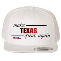 Make Texas Great Again Wool Snapback Cap