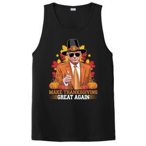 Make Thanksgiving Great Again Funny Trump Cool Gift PosiCharge Competitor Tank