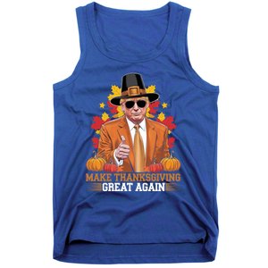 Make Thanksgiving Great Again Funny Trump Cool Gift Tank Top