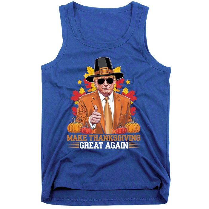 Make Thanksgiving Great Again Funny Trump Cool Gift Tank Top