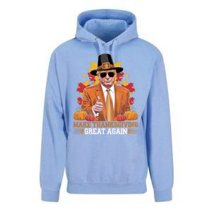 Make Thanksgiving Great Again Funny Trump Cool Gift Unisex Surf Hoodie