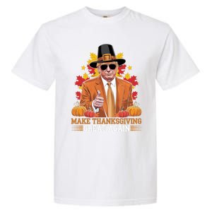 Make Thanksgiving Great Again Funny Trump Cool Gift Garment-Dyed Heavyweight T-Shirt