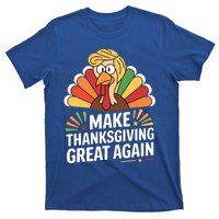 Make Thanksgiving Great Again Funny Trump Turkey 2024 Design Cute Gift T-Shirt