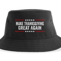 Make Thanksgiving Great Again Thanksgiving Turkey Costume Sustainable Bucket Hat