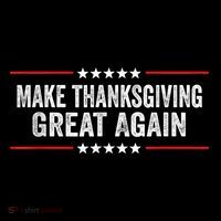 Make Thanksgiving Great Again Thanksgiving Turkey Costume Women's V-Neck T-Shirt