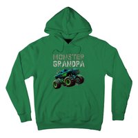 Monster Truck Grandpa Family Matching Monster Truck Lovers Hoodie